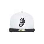 Casquette Stussy blanche et noire