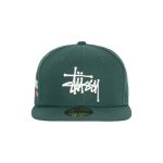 Casquette Stussy verte