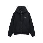 Pull à capuche zippé Stussy