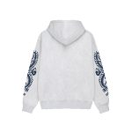 Sweat à capuche zippé Stussy Dragons