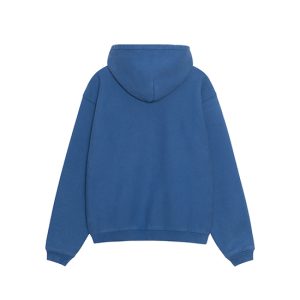 Sweat à capuche Stussy International Bleu