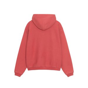 Sweat à capuche Stussy International Rouge