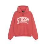 Sweat à capuche Stussy International Rouge