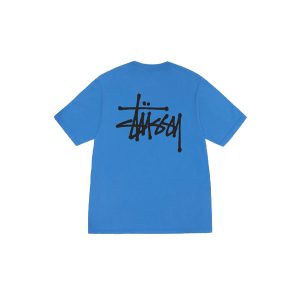 T shirt Stussy bleu