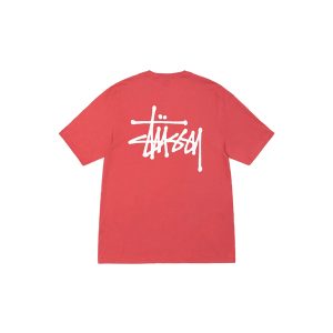 T shirt Stussy rouge