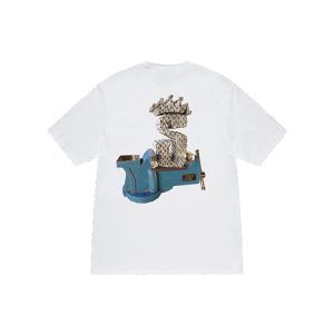 Tuff Stuff Stussy T-shirt Blanc