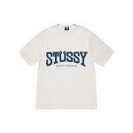 Burly Threads Stussy T-shirt Blanc