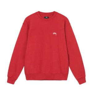 Sweatshirt Stussy Rouge